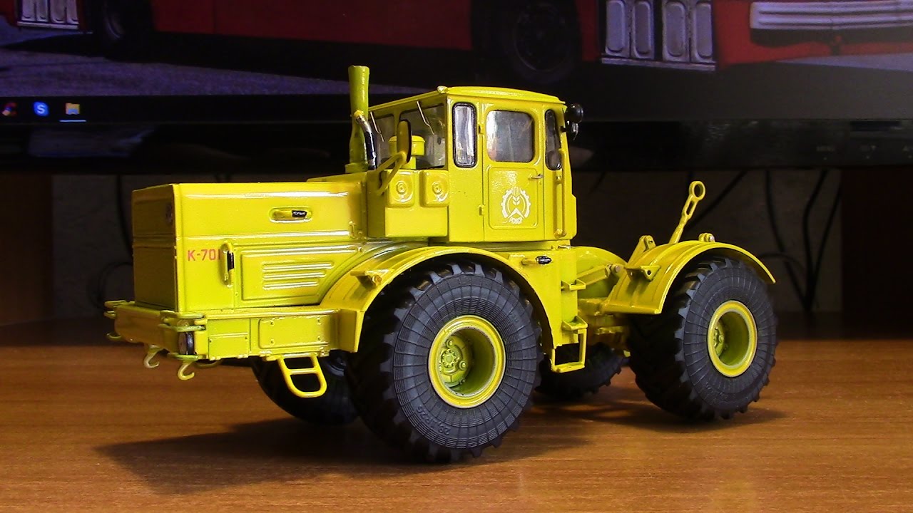 Итог сборки модели трактора К 701 Кировец АВД
