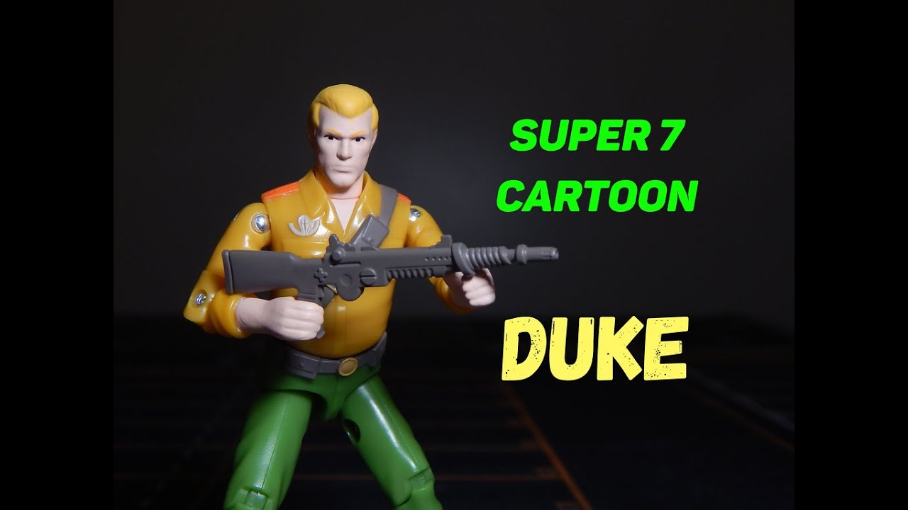 Super 7 Cartoon Duke O-RING Figure