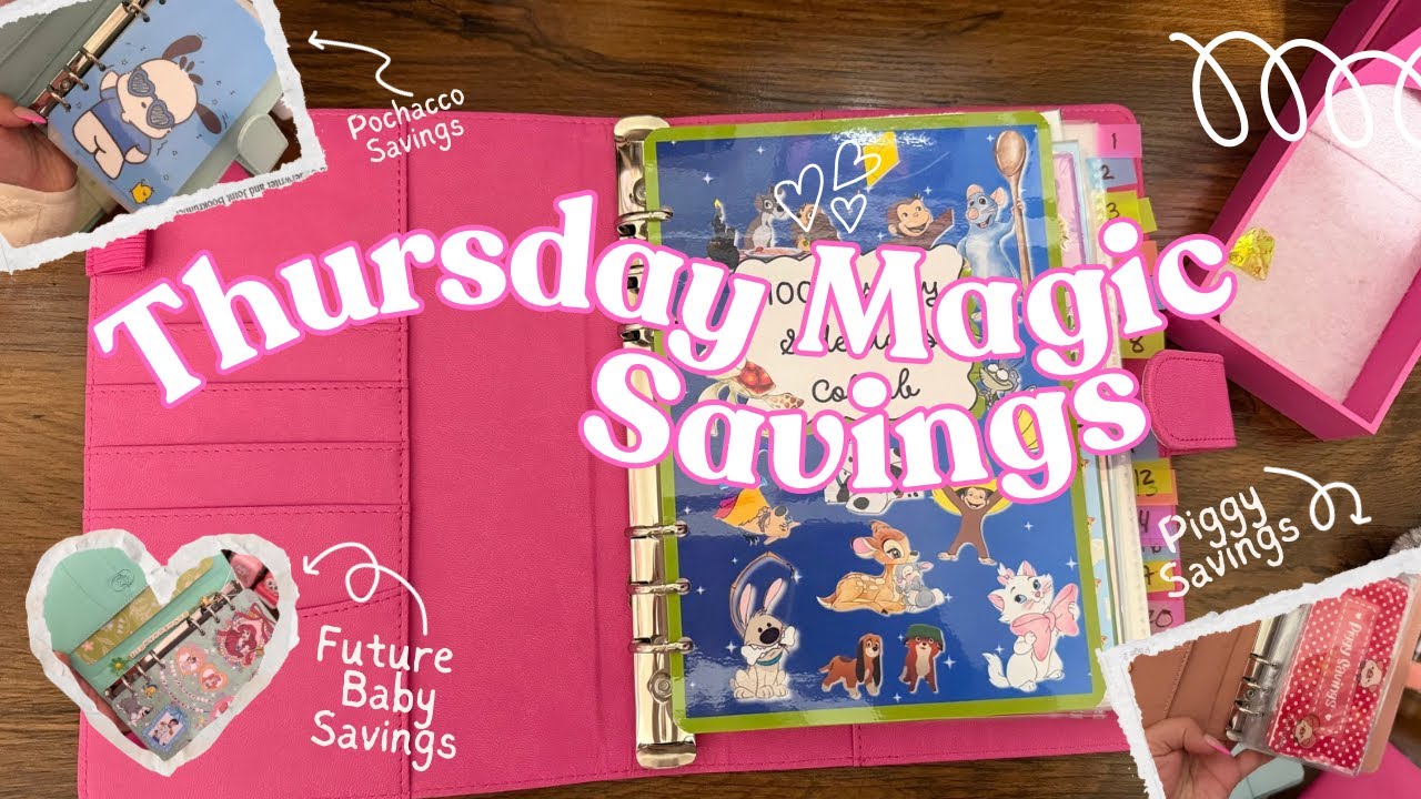 THURSDAY MAGIC SAVINGS 🪄 | FUTURE BABY SAVINGS | PIGGY SAVINGS ✨