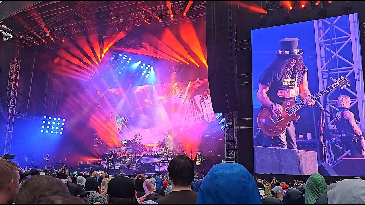 Guns N' Roses - Live and Let Die - 24.7.2025, Vienna (Ernst Happel Stadion), Austria