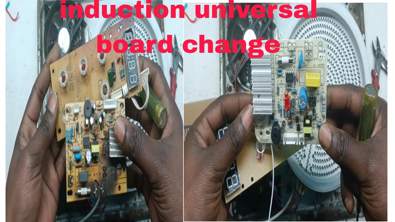 How to change induction Universal PCB board 