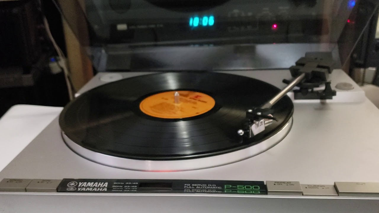 Yamaha P-500 Vintage Turntable w/ Stanton 680 ee Cartridge and Stylus - Demo👍