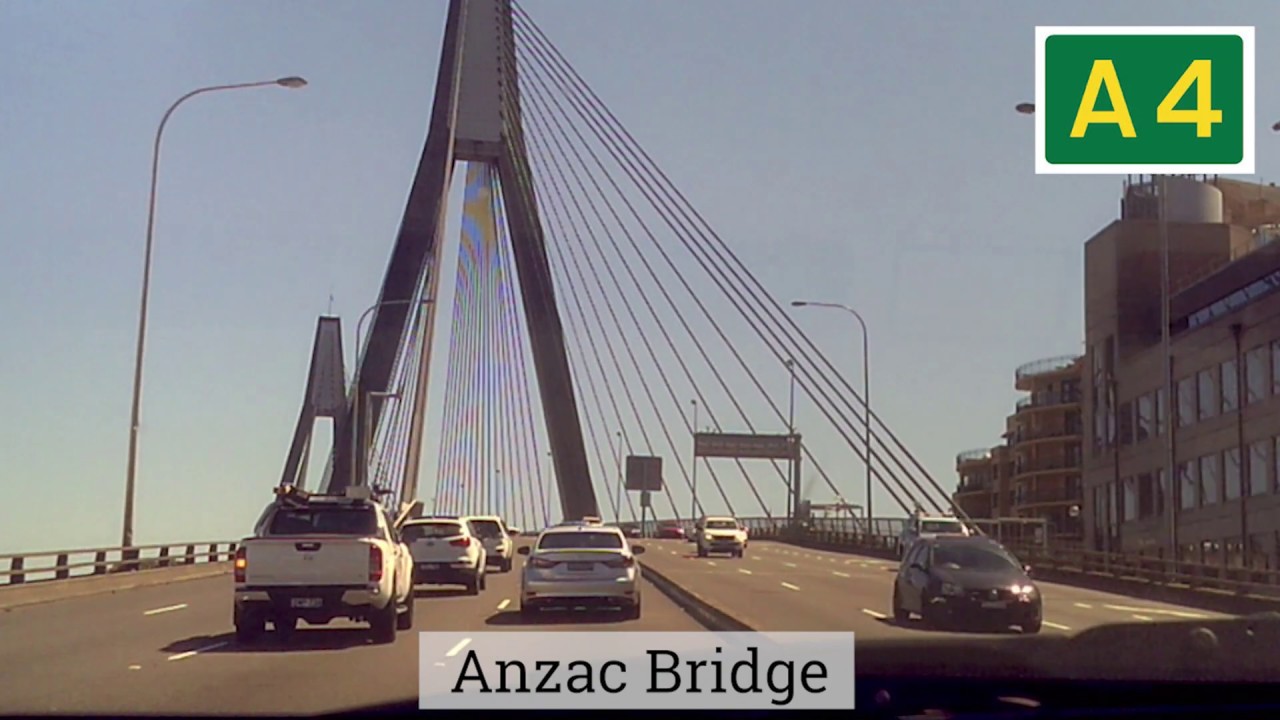 (M1) Eastern Distributor, Cross City Tunnel and (A4) Western Distributor