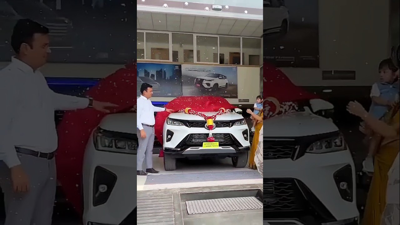 Grand Delivery of Toyota Fortuner legender #shortsvideo #shorts