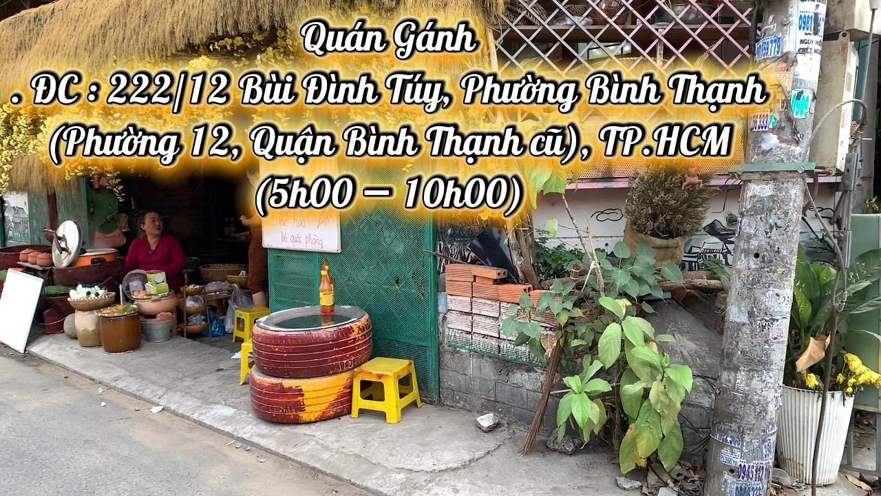Nhật ký Sài Gòn Số 027 : Quán Gánh với phong cách trang trí độc lạ style miền quê