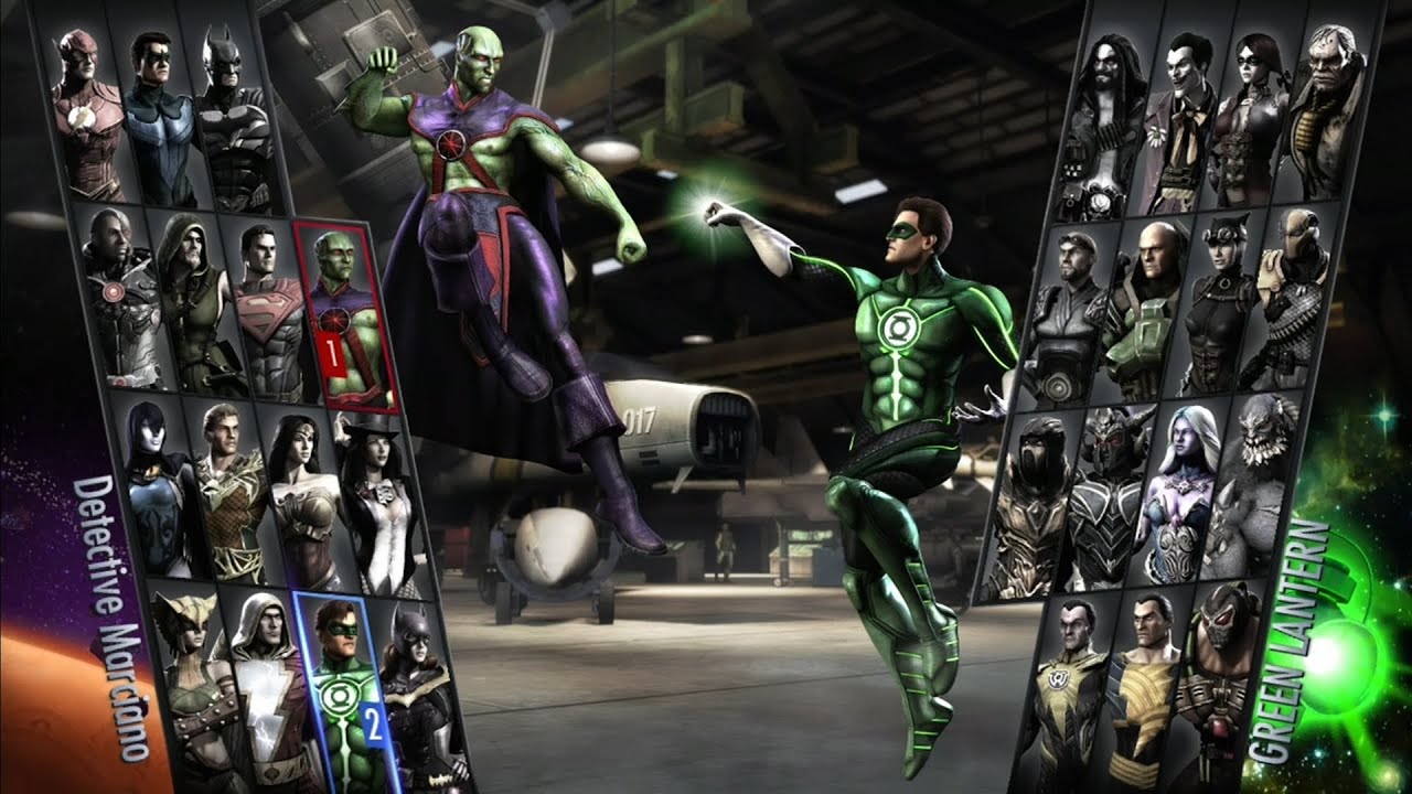 Detective Marciano Vs Green Lantern INJUSTICE Gods Among Us