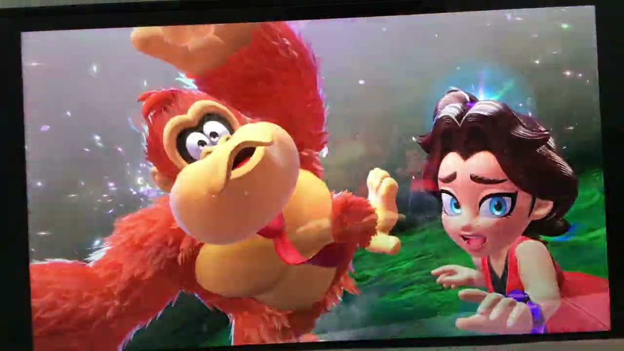 My donkey Kong bananza speed run segment 1