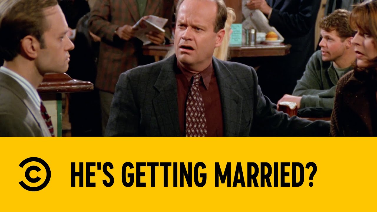 He's Getting Married?! | Frasier | Comedy Central Africa