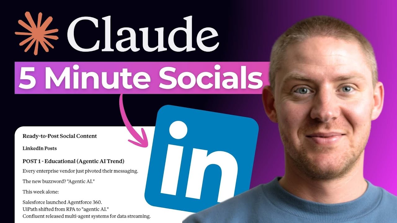 The Claude Cowork System That Writes Me Trending Social Media Content in 5 Minutes