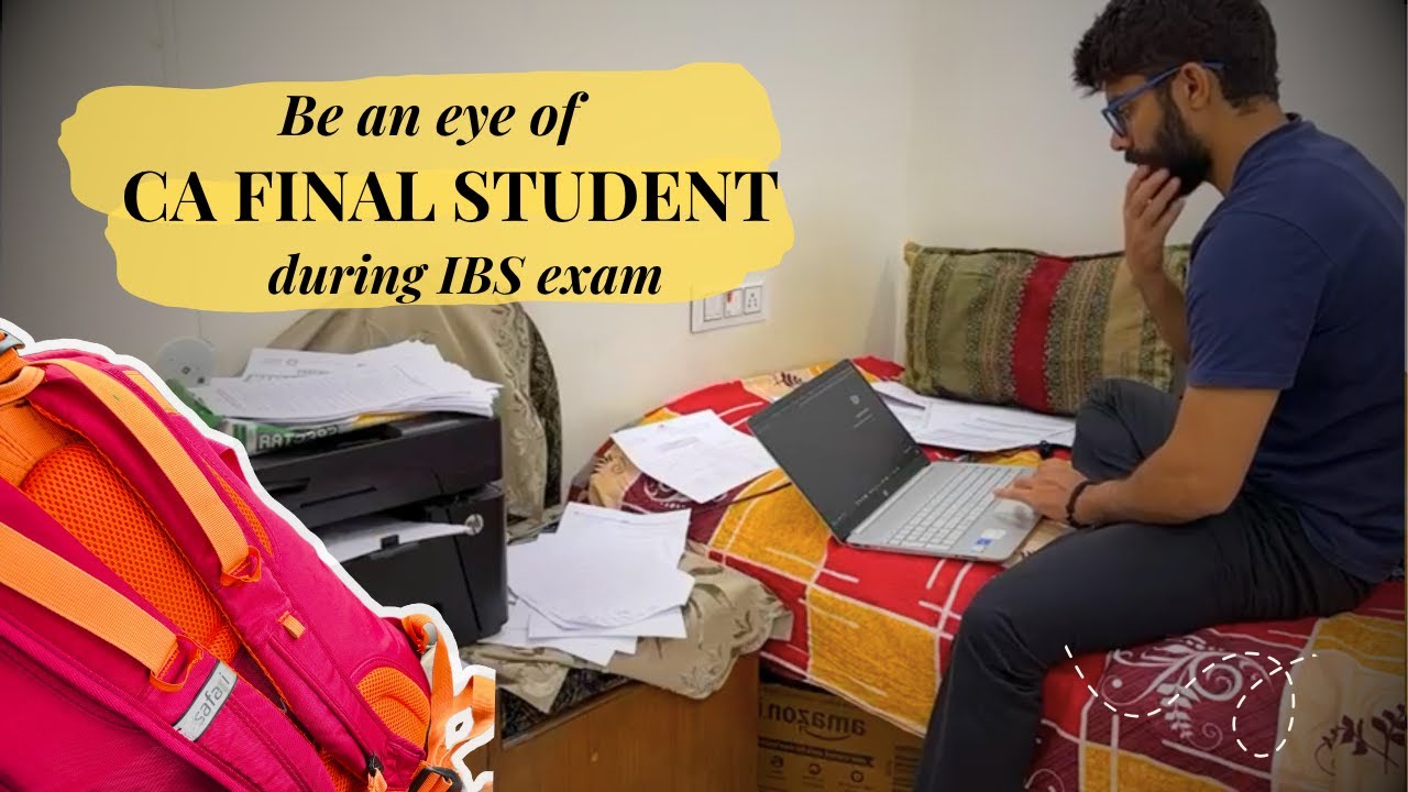 CA Final IBS Exam Day Vlog | Behind the Scenes of Exam Meltdown