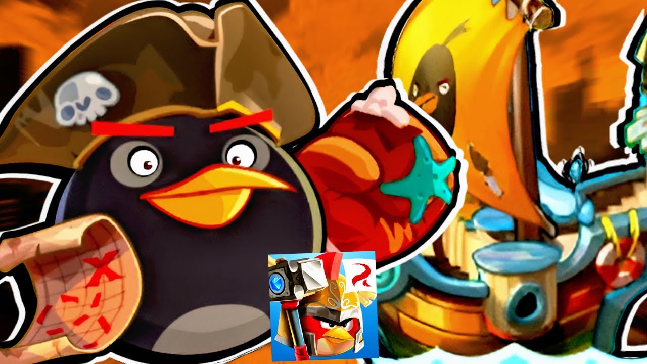 VIRAMOS PIRATAS 🏴‍☠️ e LIBERAMOS o BOMBA 💣 no Angry Birds Epic