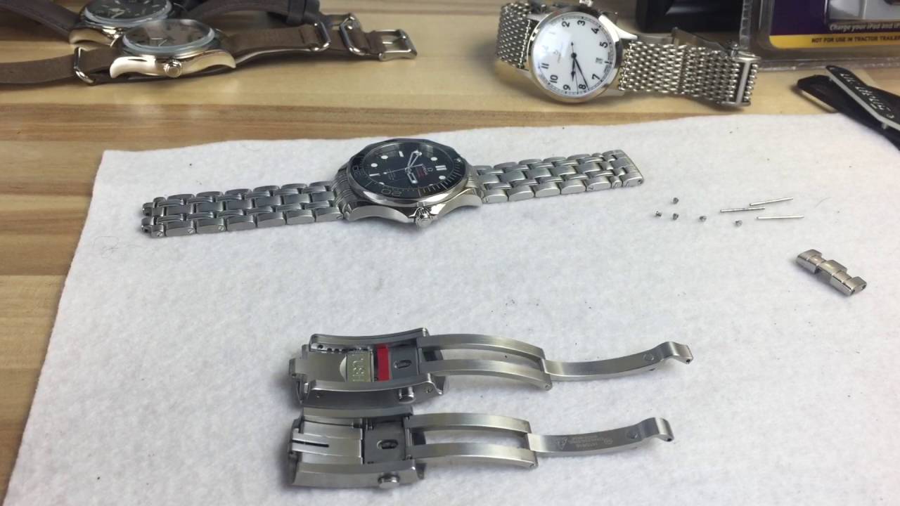 Omega seamaster 300 professional ceramic adjustable clasp upgrade