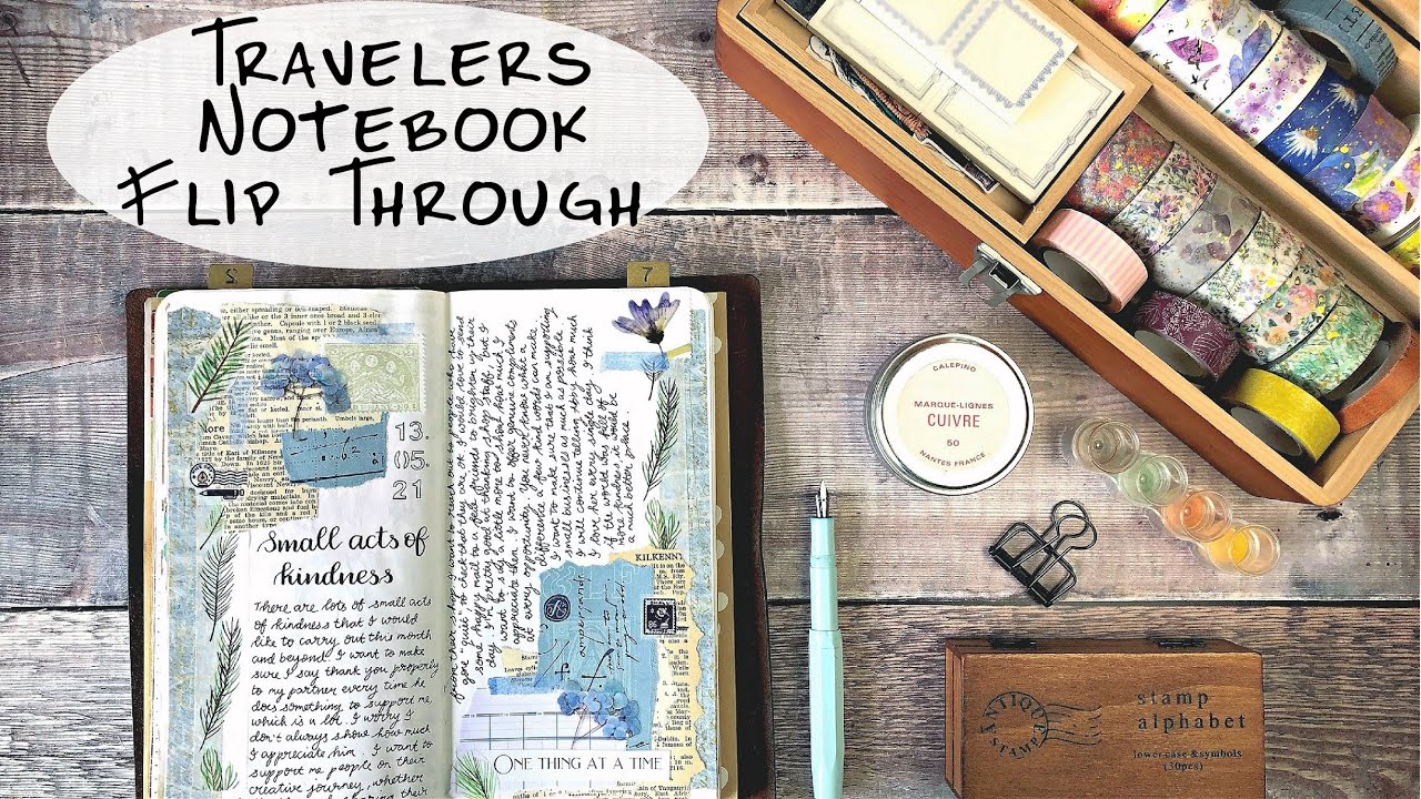 Travelers Notebook Flip Through