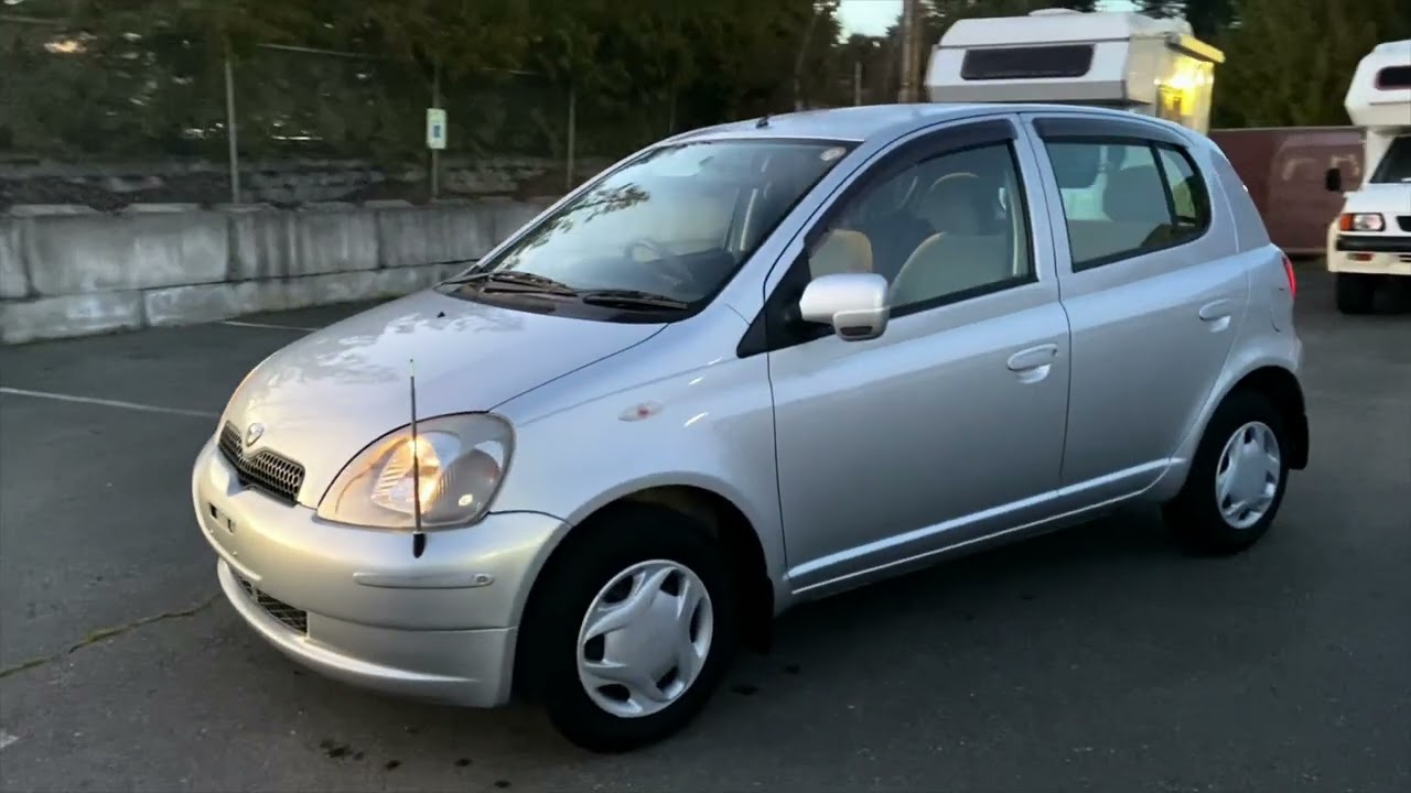 2000 Toyota Vitz Yaris 1.0L, AT4 only 29,000mi , best trim U Package, Auction grade4B , SCP10