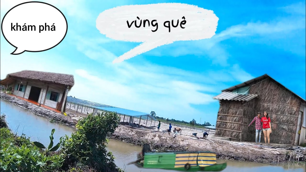 Cánh đồng quê tiệt đẹp 