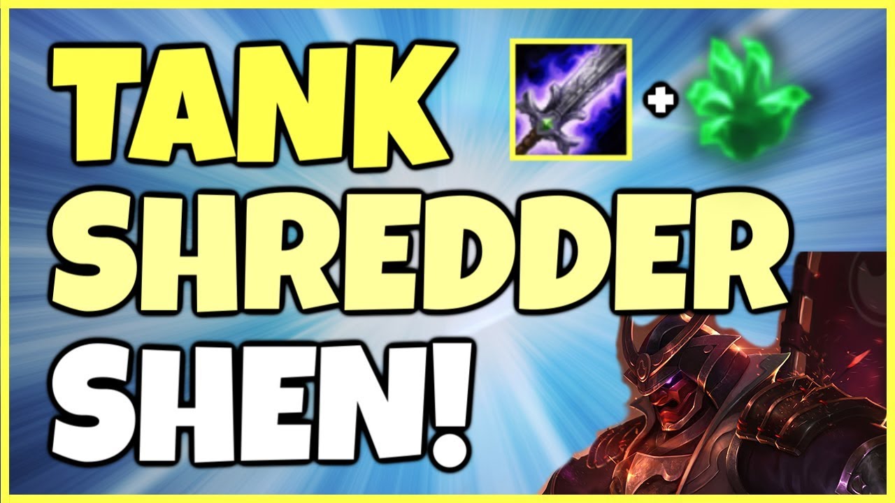 TANK SHREDDER SHEN VS MUNDO! League of Legends