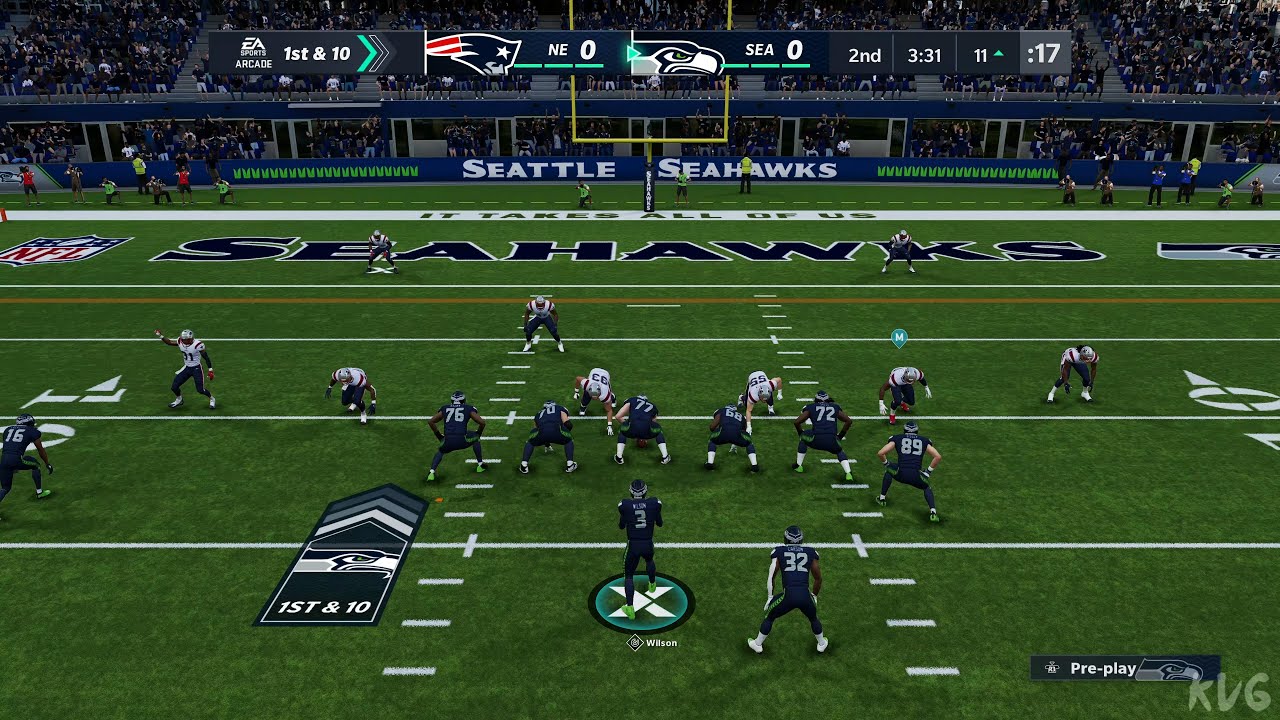 Madden NFL 21 - New England Patriots vs Seattle Seahawks - Gameplay (PS5 UHD) [4K60FPS]