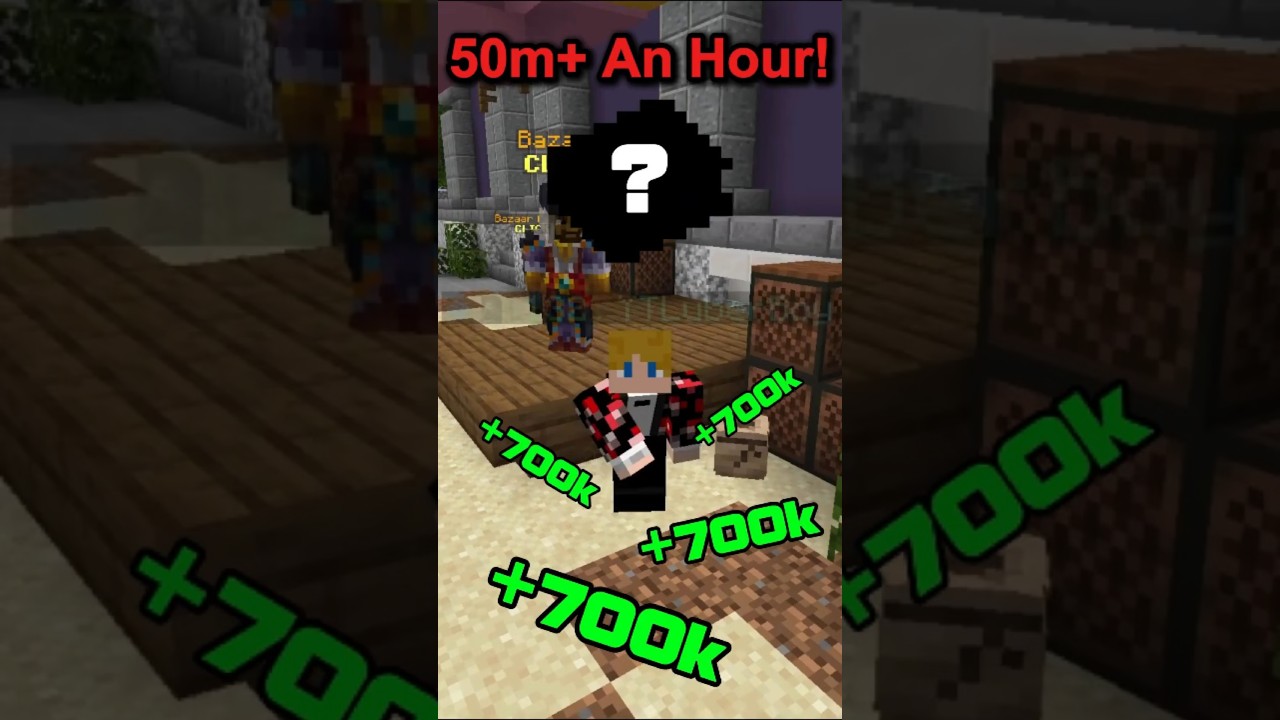 This CRAZY Bazaar Flip Makes 50M An Hour | Hypixel Skyblock