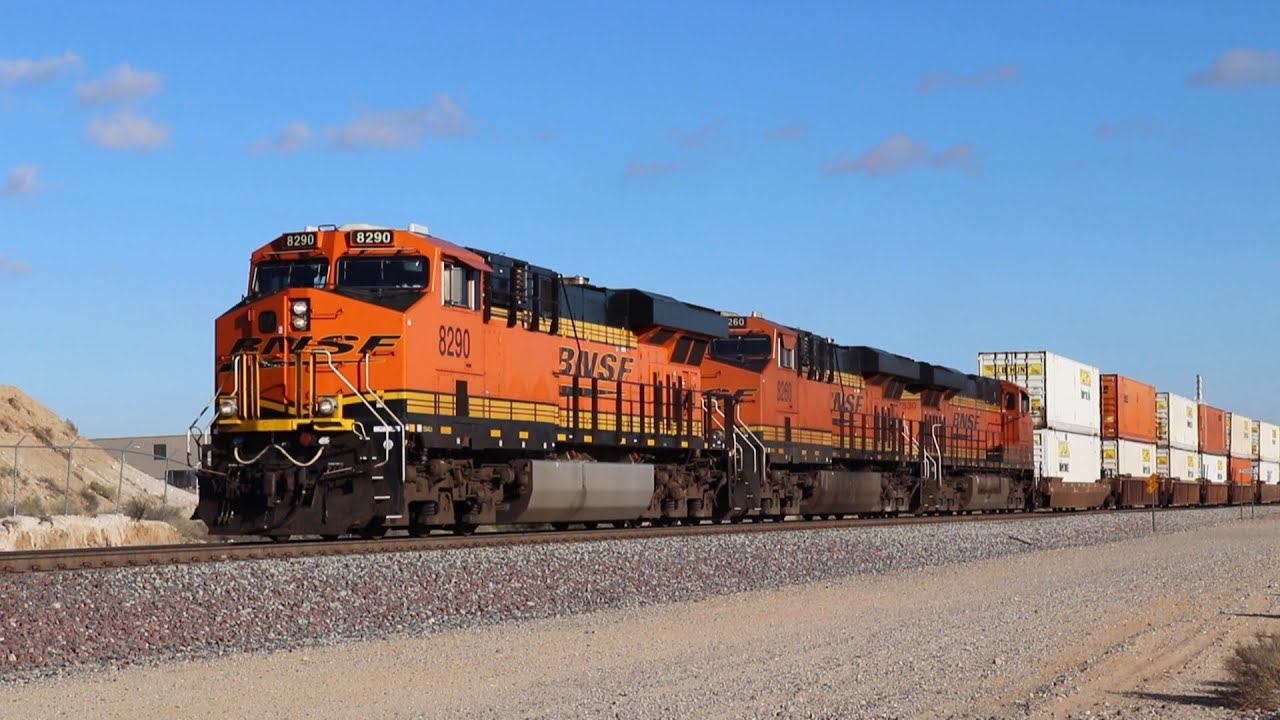 BNSF Compilation 211 Needles and Cajon Sub Action