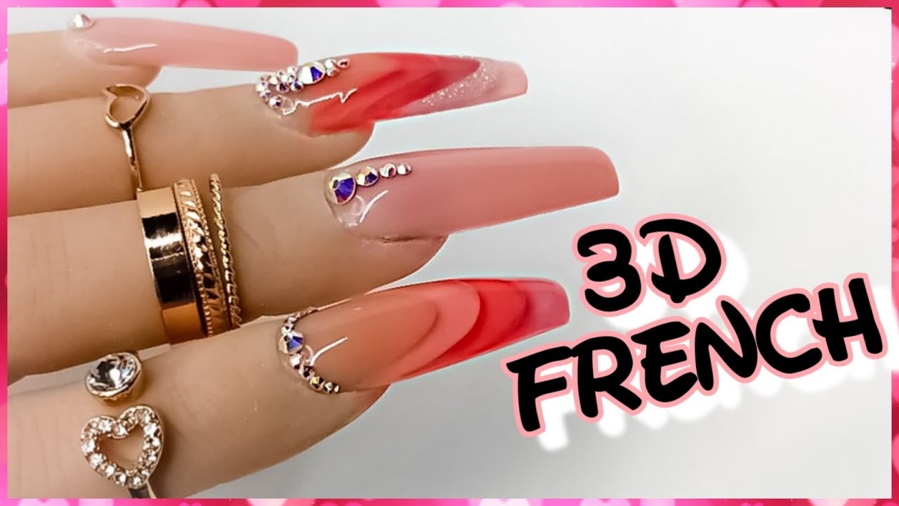 3D French Nails / Paso a paso / Poly Gel