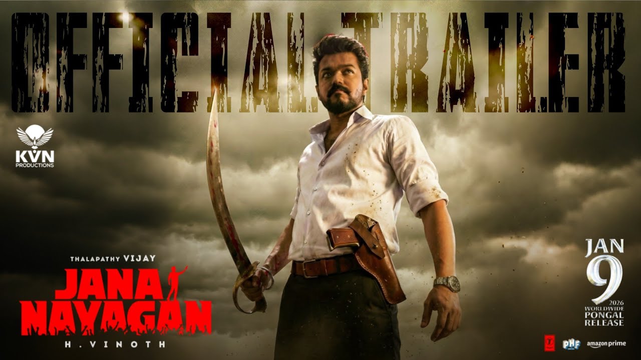 Official Trailer - JanaNayagan | Thalapathy Vijay | Bobby Deol | HVinoth | Anirudh | KVN