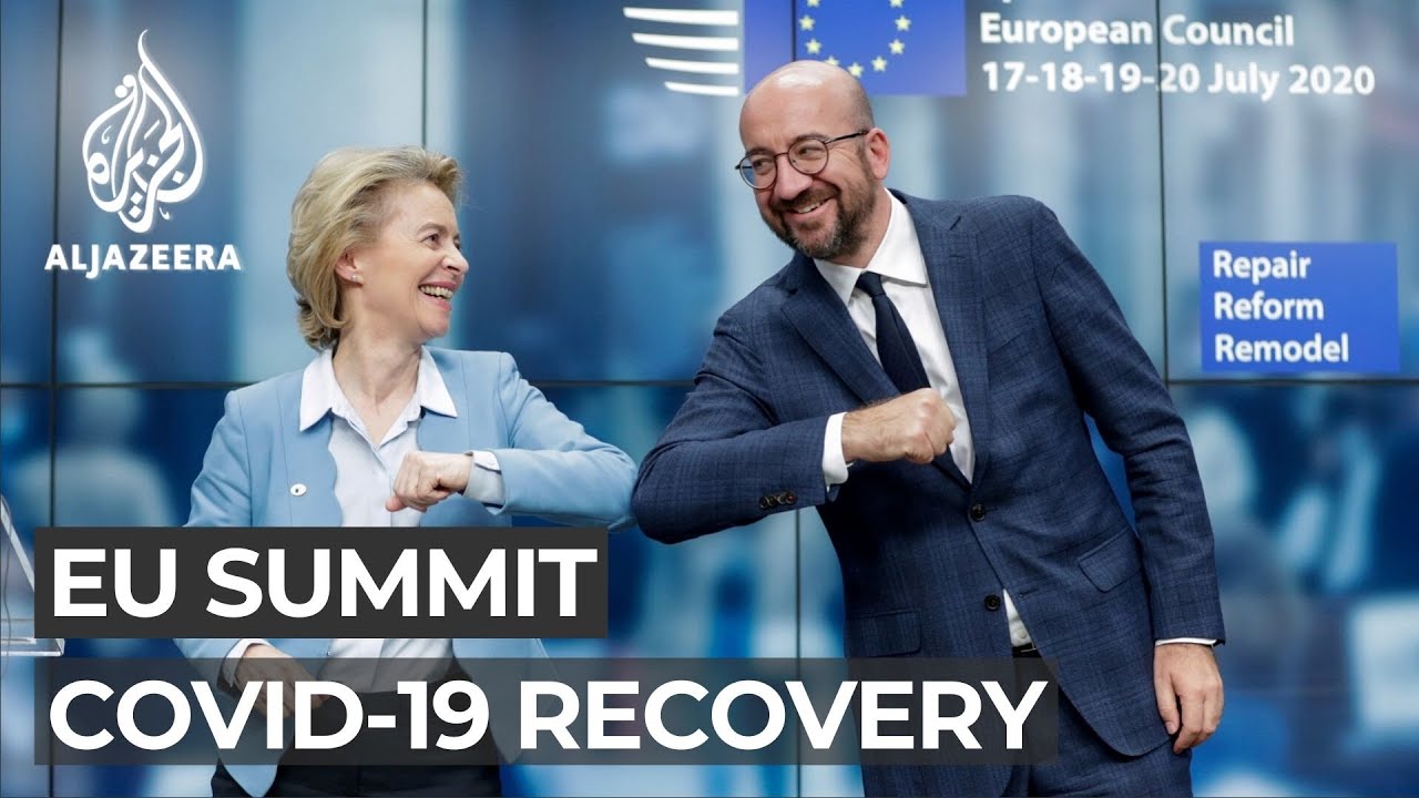 EU leaders agree on $860bn joint-debt economic relief package