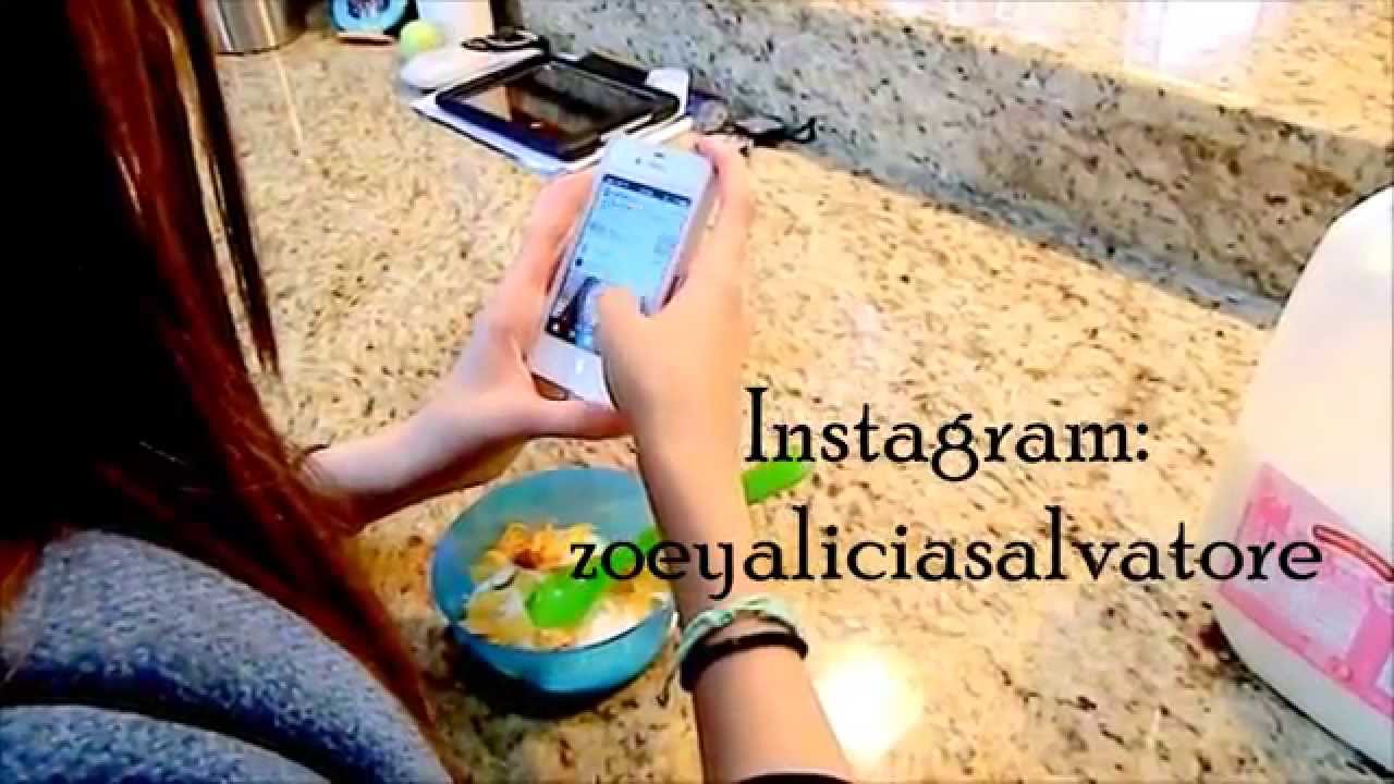 Zoey's Night Routine for School 2014!