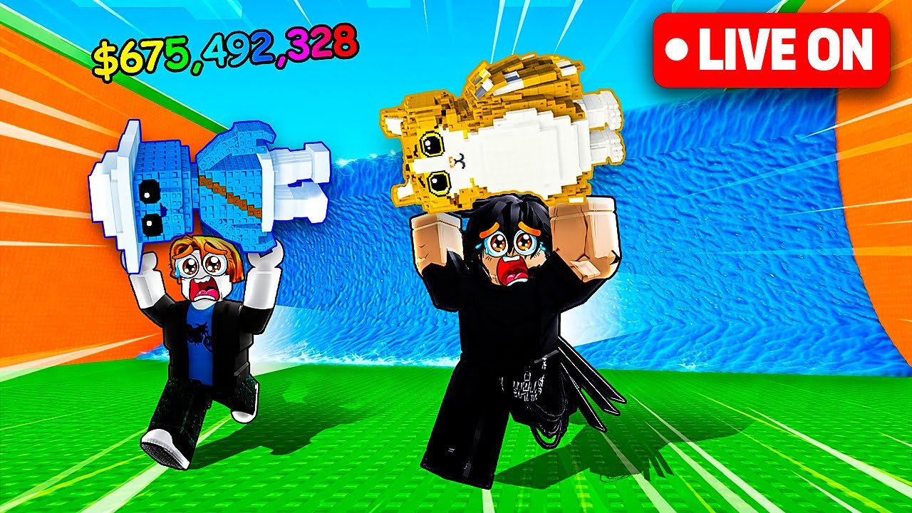 🔴 AO VIVO -  EVENTO TSUNAMI BRAINROT EM BUSCA DOS INFINITYS E SORTEIO PARA OS INSCRITOS!