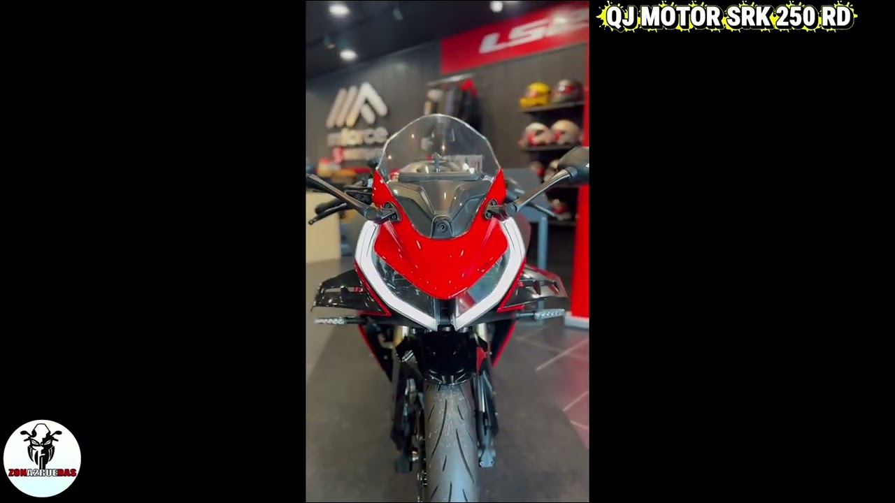 LA NUEVA QJ MOTOR SRK 250 RD DE 4 CILINDROS