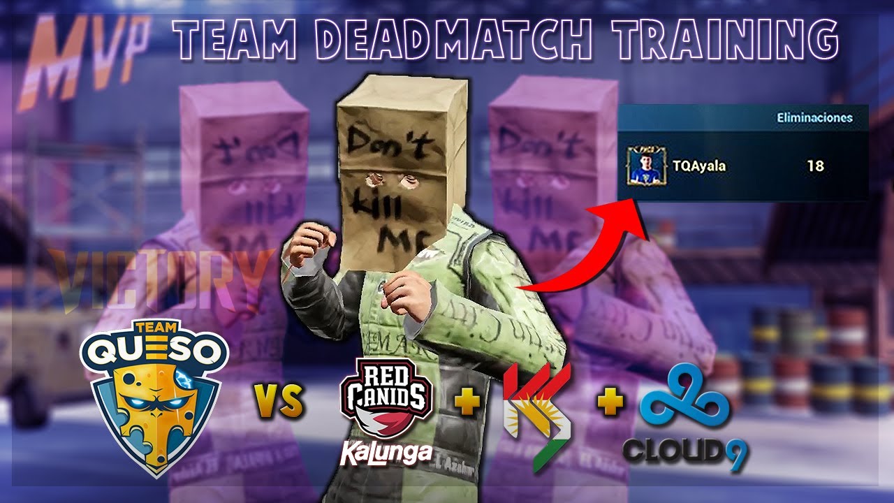 TDM MATCHES vs CLOUD9, RED CANIDS, KURD SQUAD | TEAM QUESO PUBG MOBILE