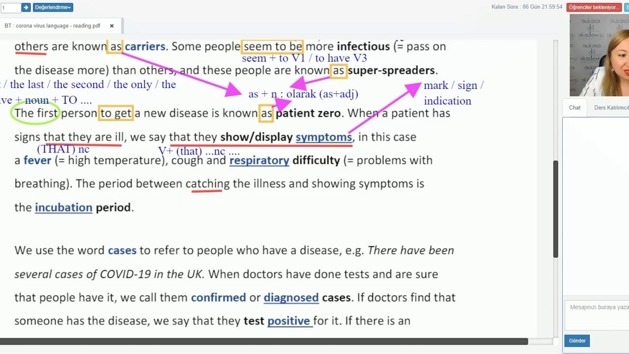 The Language of Coronavirus