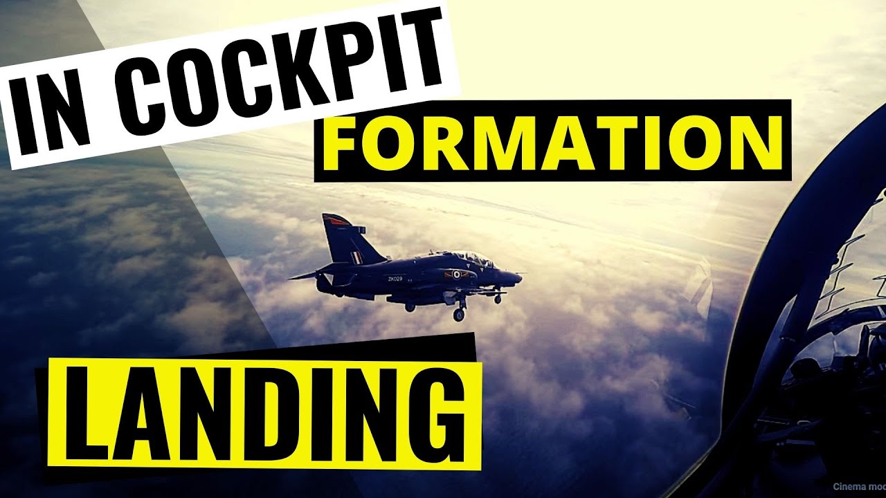 Fighter Jet - Formation Landing