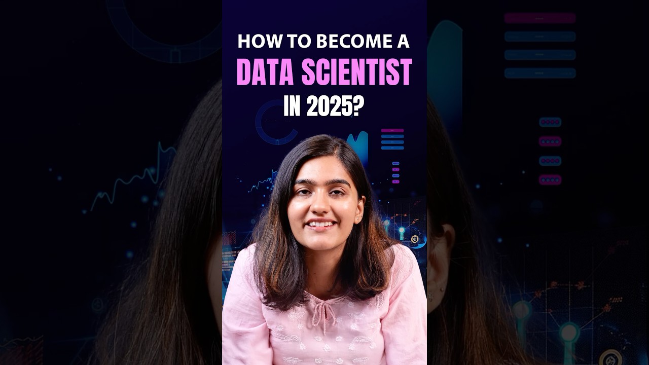 How to Become a Data Scientist in 2025? | BEST Data Science Learning Path | Intellipaat #Shorts