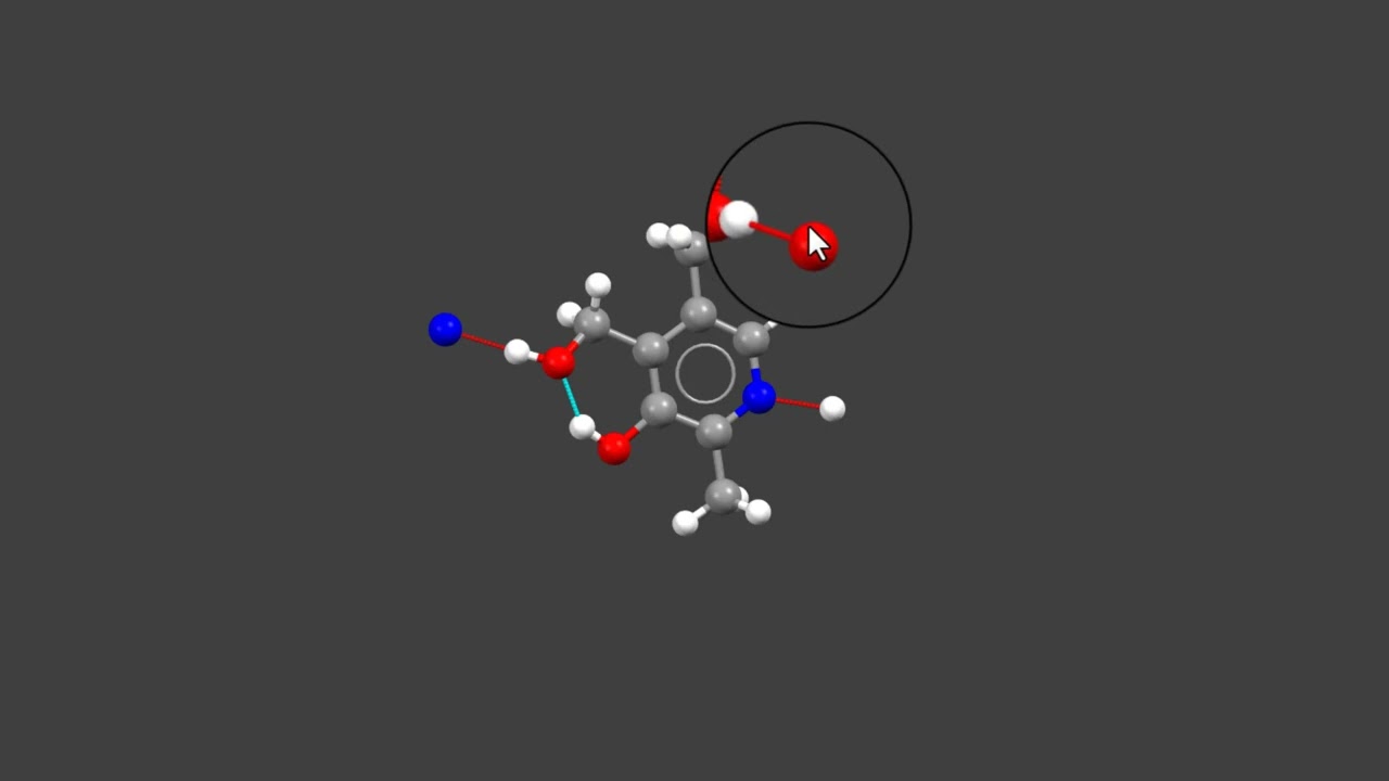 How to define and visualize hydrogen bonds in Mercury - video tutorial