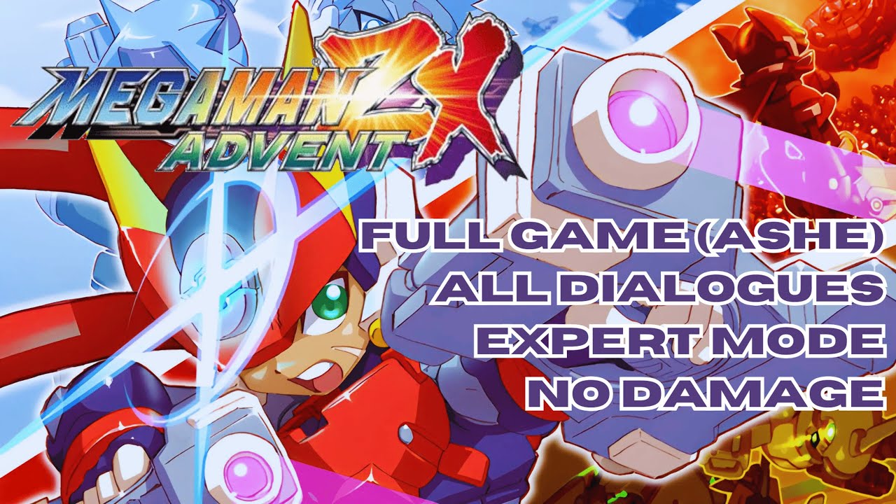 Mega Man ZX Advent (NDS) - FULL GAME Walkthrough ~ Ashe (1080p) [Expert/No Damage/All Dialogues]