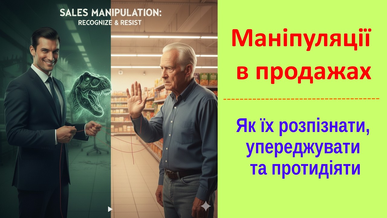 Маніпуляції в продажах. Як їх розпізнати, упередити та протидіяти