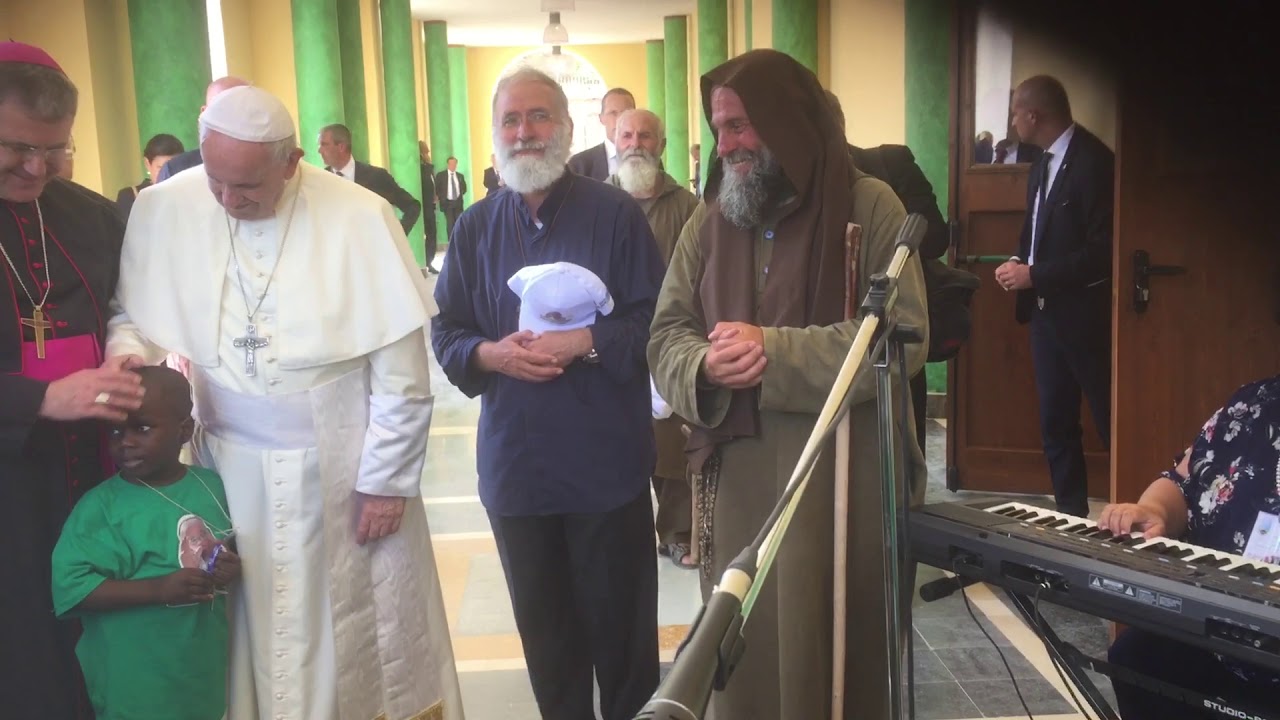 Concetta Carruba Toscano: Papa Francesco a Palermo da Biagio Conte