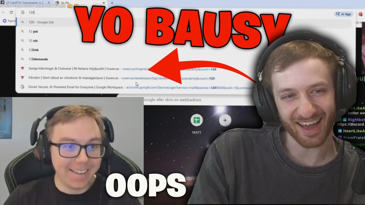 Nemesis смеется над инцидентом с историей браузера Thebausffs