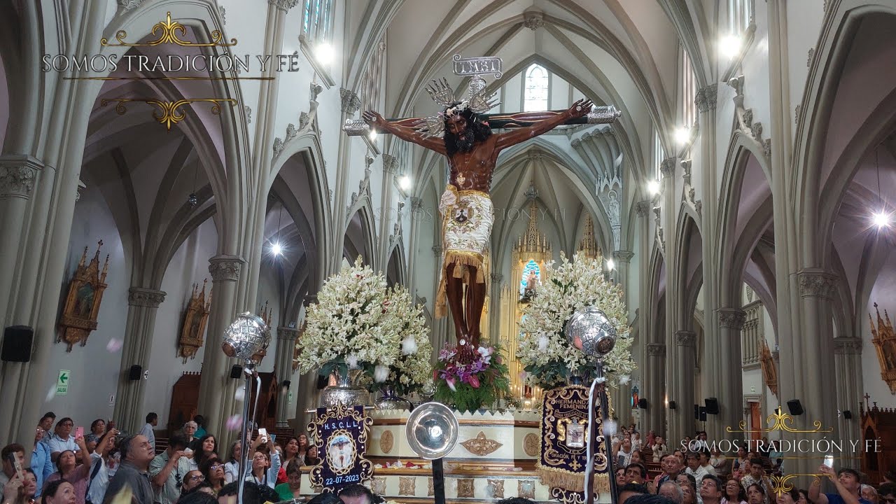 PRIMER RECORRIDO OFICIAL DEL SEÑOR CRUCIFICADO DE LUREN DE LIMA | 2025