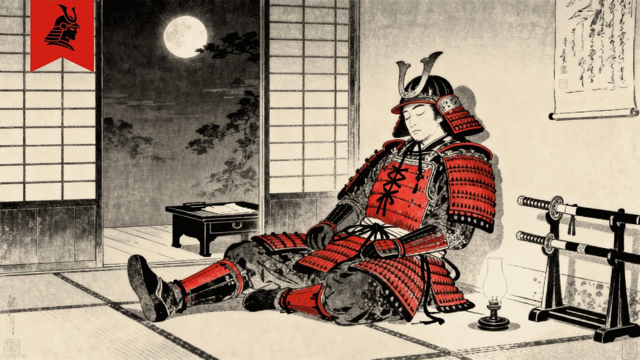 Samurai Sleep Secrets in Heavy Armor Revealed