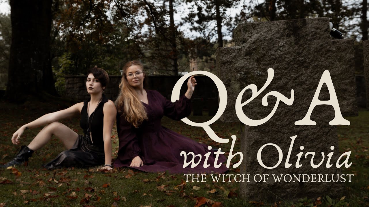 Spirits and Death Witchcraft with Olivia The Witch of Wonderlust | a graveyard chat