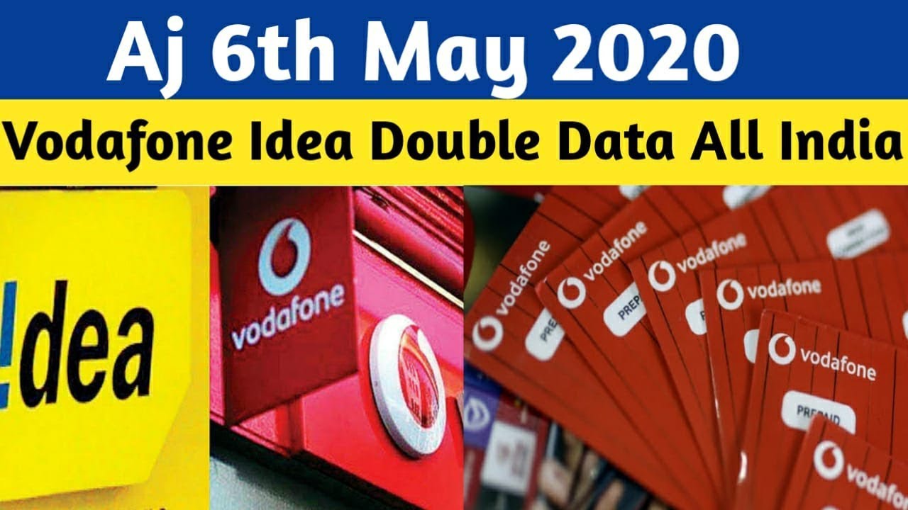 Vodafone Idea Breaking News | Double data Offer For All India |  New 3 Plan