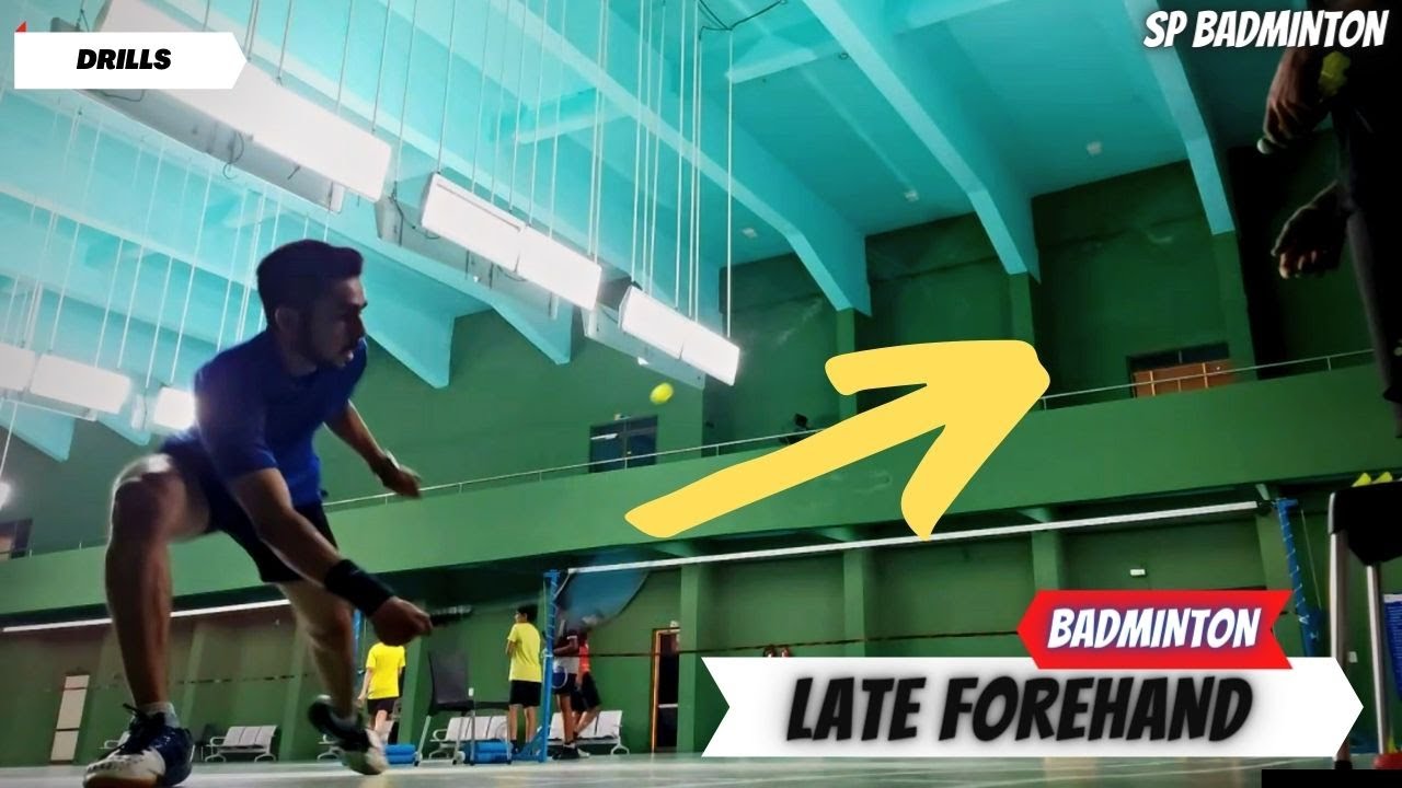 Badminton Late Forehand | SP BADMINTON