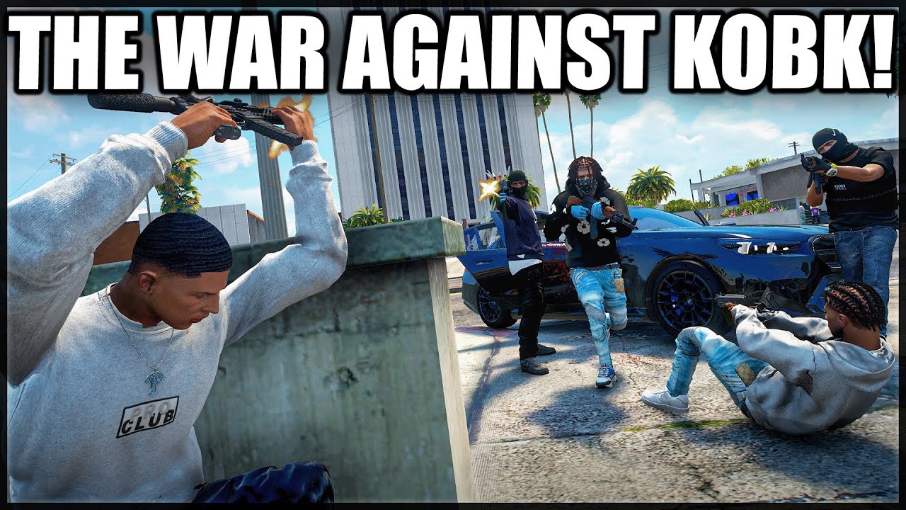 The War Against KOBK! | GTA RP | GrizzleyWorld Chiraq