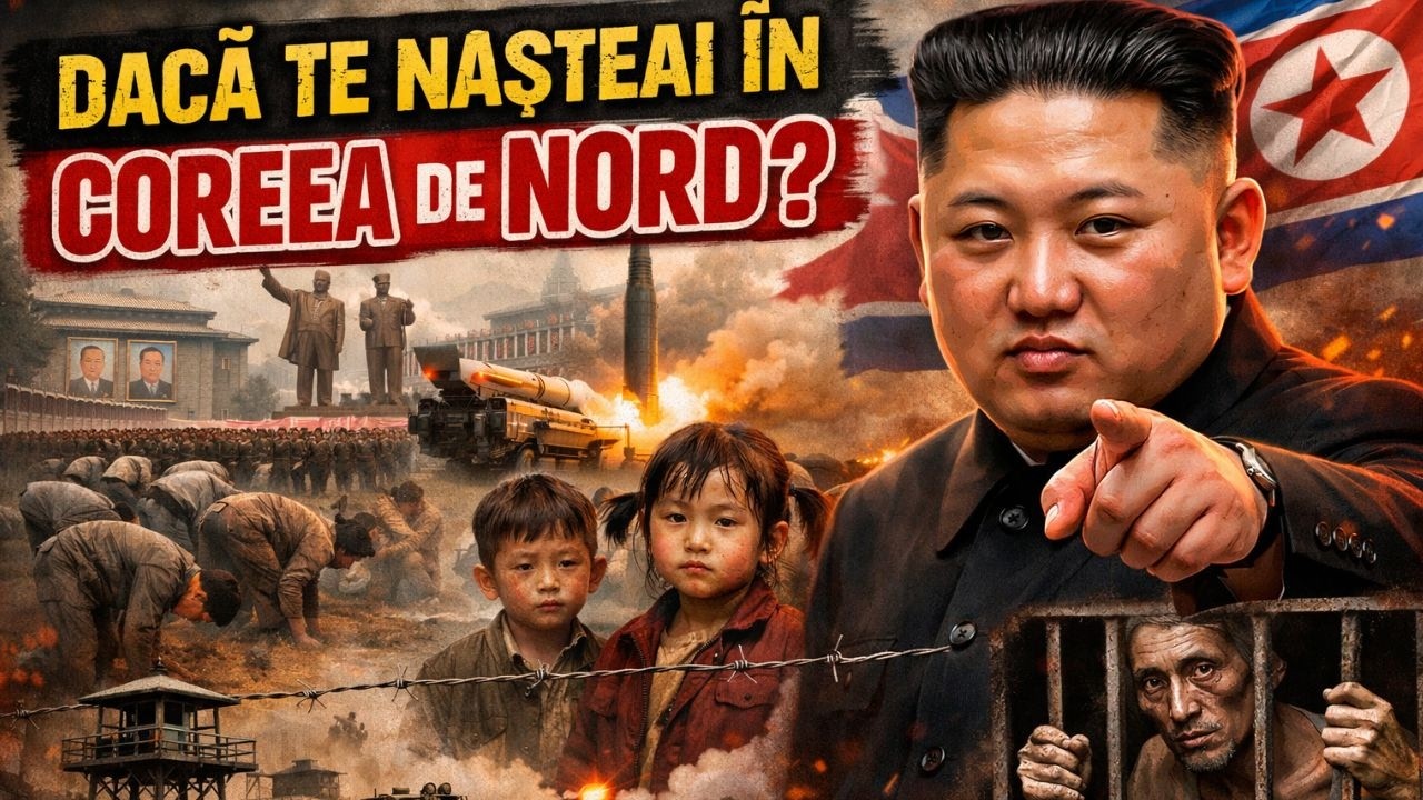 Dacă te nășteai în Coreea de Nord… viața ta ar fi arătat așa