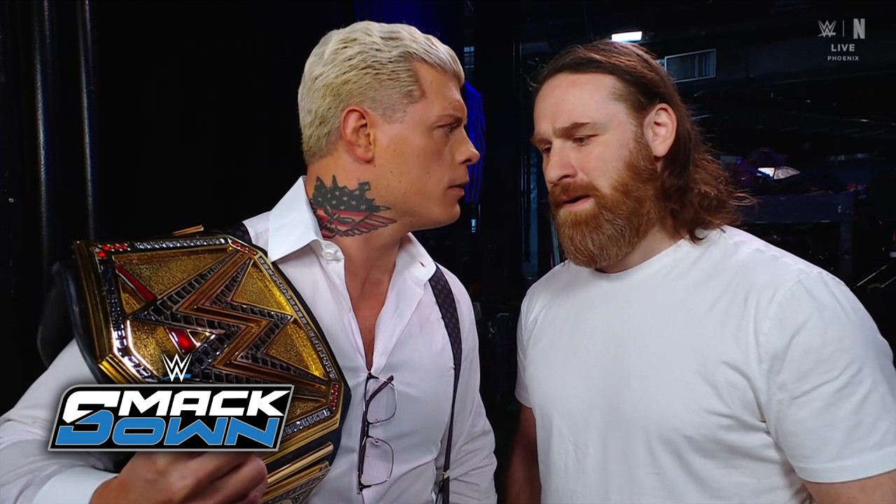 Сами Зейн резко отреагировал на Коди Роудса за кулисами – WWE только что затеяла грандиозный сюже...