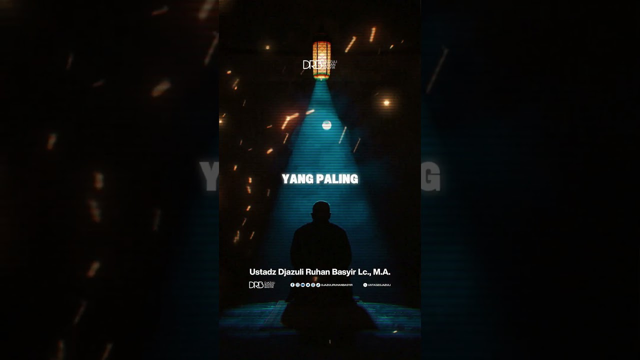 Menangis di hadapan Allah bukan Kelemahan - Ustadz Djazuli Ruhan Basyir, Lc., M.A.