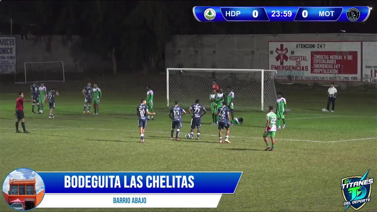 CD HONDUPINO VS CD MOTAGUA SEGUNDO TIEMPO