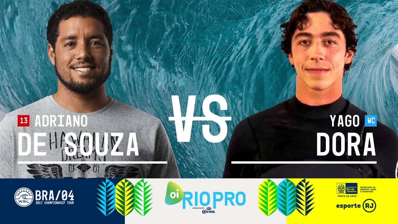 Adriano de Souza vs. Yago Dora - Semifinals, Heat 1 - Oi Rio Pro 2017