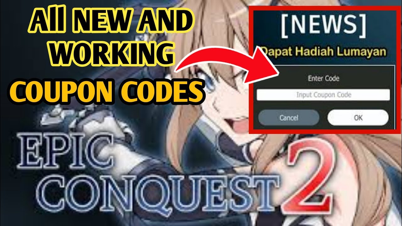 All Epic Conquest 2 Coupon Codes | Lastest & Working Epic Conquest 2 Codes